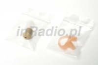 Słuchawka DIAMOND HE-67S posiada kilka wymiennych wtyczek w zestawie